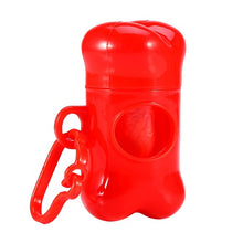 Bone Dispenser Pet Dog Holder Box + Pet Dog Poop Pooper Portable Waste Bags Roll Waste  Scoopers for Bags on Board Biodegradable