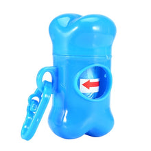 Bone Dispenser Pet Dog Holder Box + Pet Dog Poop Pooper Portable Waste Bags Roll Waste  Scoopers for Bags on Board Biodegradable