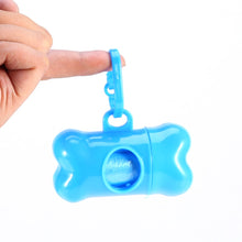 Bone Dispenser Pet Dog Holder Box + Pet Dog Poop Pooper Portable Waste Bags Roll Waste  Scoopers for Bags on Board Biodegradable