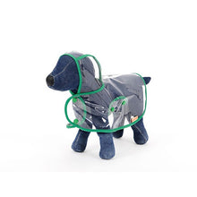 HOOPET Dog Clothes transparent raincoat light clothes waterproof beautiful small dog raincoat  with hood