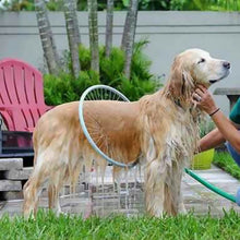 Pet Dog Cat Bathing Cleaner 360 Degree Shower Tool Kit Cleaning Woof Washer 360 By Bulb Head Perfect Dog Washing Station PT0858