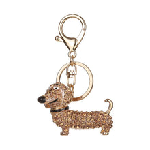 Fashion Dog Dachshund Keychain Bag Charm Pendant Keys Holder Keyring Jewelry For Women Girl Gift Keychain Jewelry New