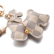 IPARAM fashion cute purse pu dog keychain can be used for car key accessories bag accessories