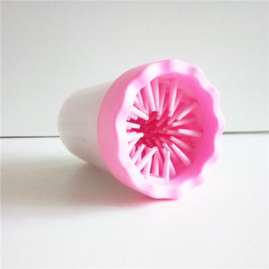 Portable Pet Paw Plunger Mud Cleaner Washer Mudbuster Dog Cat Pet Paw Dog Paw Brush Cup Perfect for Dirty Foot Cleaner