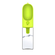 400ML Pet Dog Fedding Bottle Food Grade Plastic Outdoor Travel Portable Pet Dog Cat Drinking Water Bottle Tool Drop Shipping