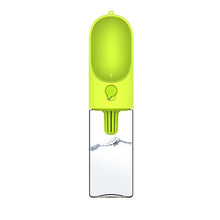 400ML Pet Dog Fedding Bottle Food Grade Plastic Outdoor Travel Portable Pet Dog Cat Drinking Water Bottle Tool Drop Shipping
