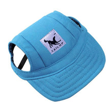 TAILUP Pet Dog Cap Small Pet Summer Canvas Cap Dog Baseball Visor Hat Puppy Outdoor Sunbonnet Cap 2JU30