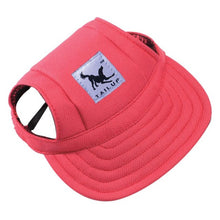 TAILUP Pet Dog Cap Small Pet Summer Canvas Cap Dog Baseball Visor Hat Puppy Outdoor Sunbonnet Cap 2JU30