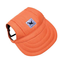 TAILUP Pet Dog Cap Small Pet Summer Canvas Cap Dog Baseball Visor Hat Puppy Outdoor Sunbonnet Cap 2JU30