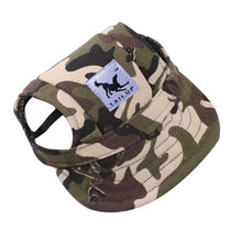 TAILUP Pet Dog Cap Small Pet Summer Canvas Cap Dog Baseball Visor Hat Puppy Outdoor Sunbonnet Cap 2JU30
