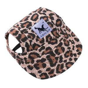 TAILUP Pet Dog Cap Small Pet Summer Canvas Cap Dog Baseball Visor Hat Puppy Outdoor Sunbonnet Cap 2JU30