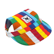 TAILUP Pet Dog Cap Small Pet Summer Canvas Cap Dog Baseball Visor Hat Puppy Outdoor Sunbonnet Cap 2JU30
