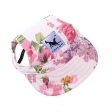 TAILUP Pet Dog Cap Small Pet Summer Canvas Cap Dog Baseball Visor Hat Puppy Outdoor Sunbonnet Cap 2JU30