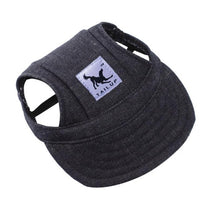 TAILUP Pet Dog Cap Small Pet Summer Canvas Cap Dog Baseball Visor Hat Puppy Outdoor Sunbonnet Cap 2JU30